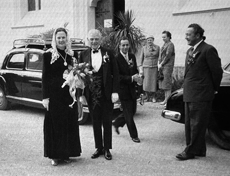Wilhelm Haenels Hochzeitsfoto